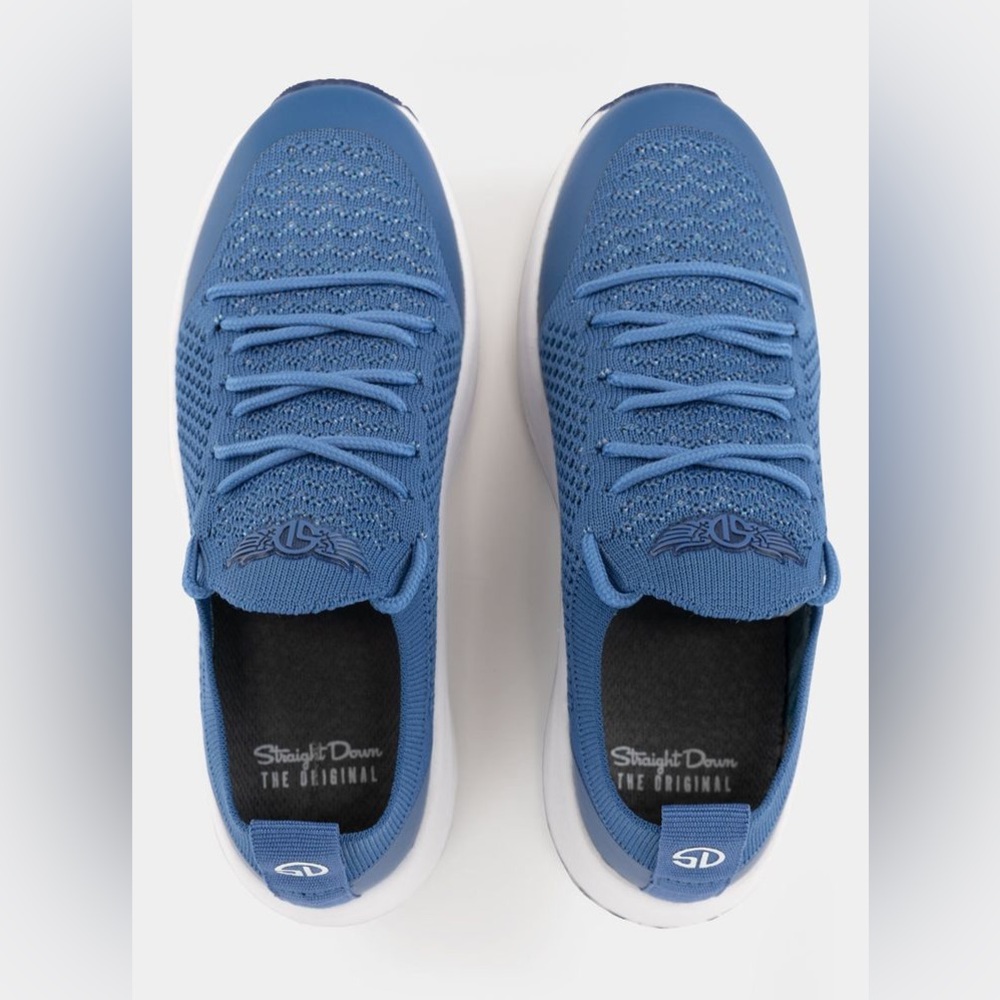 Like NEW 🎉 Sz 7 💙 spikeless golf shoes -Straight Down brand “Swing” - sock fit - Picture 7 of 10